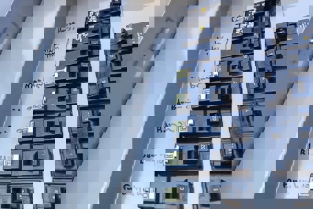 open electrical panel